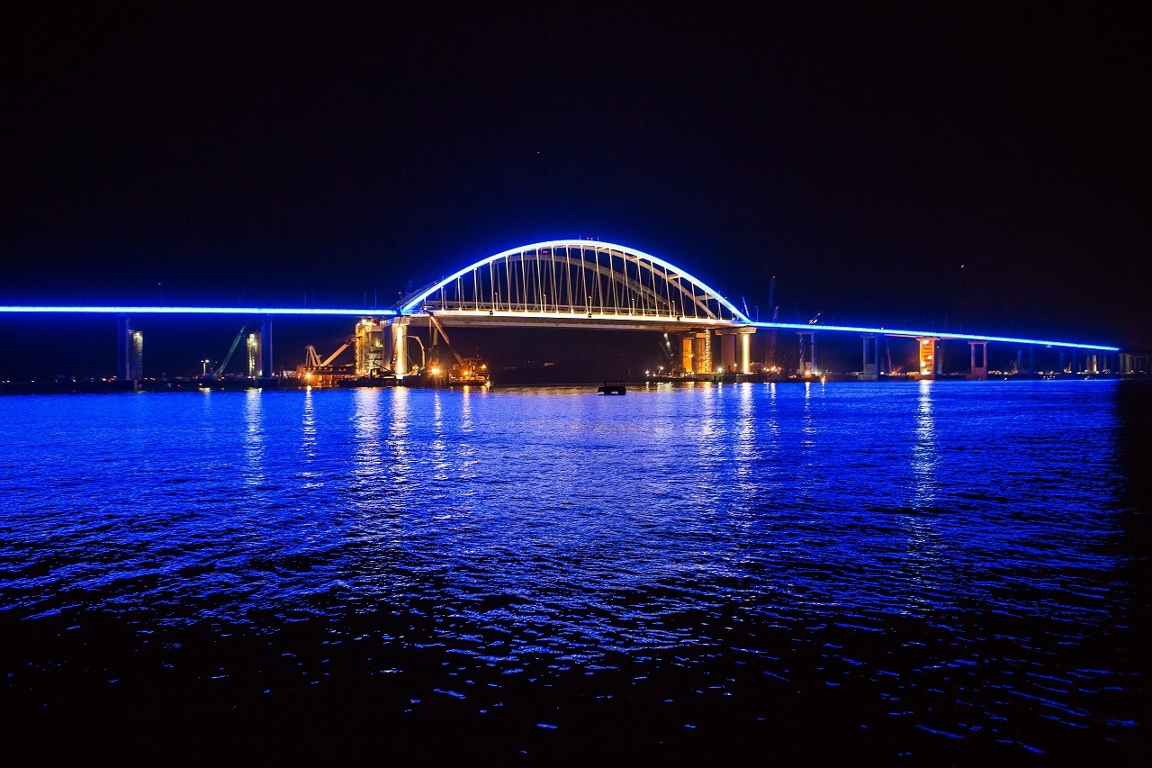Крымский мост - автодорога