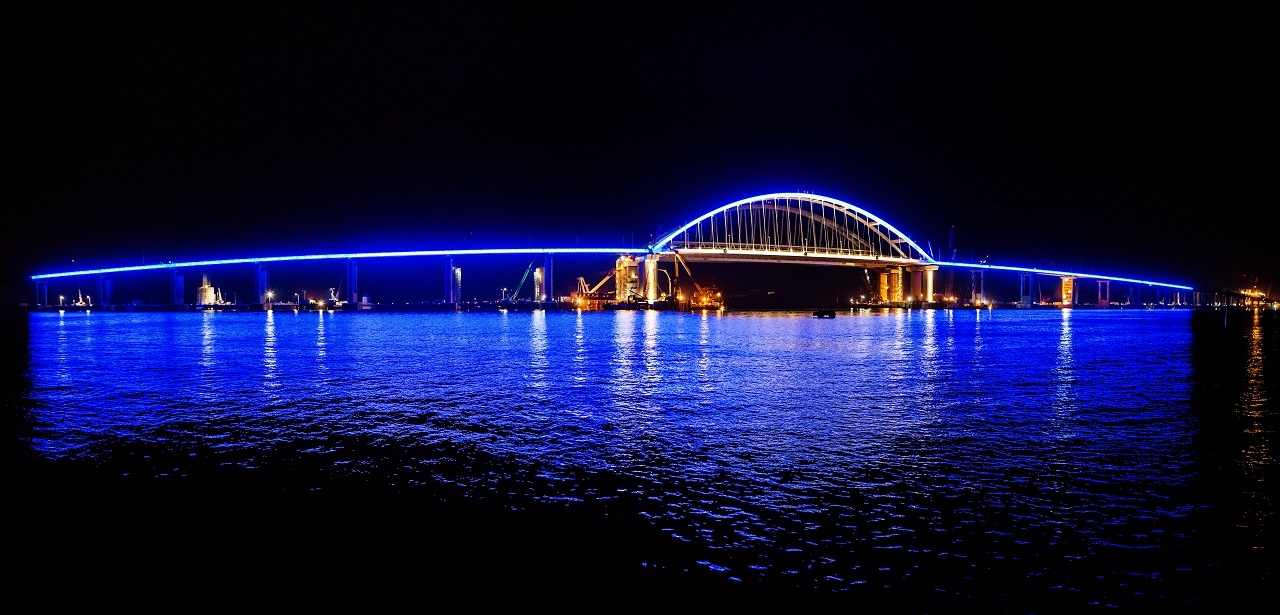 Крымский мост - автодорога